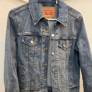 Used twice Levis Denim jacket